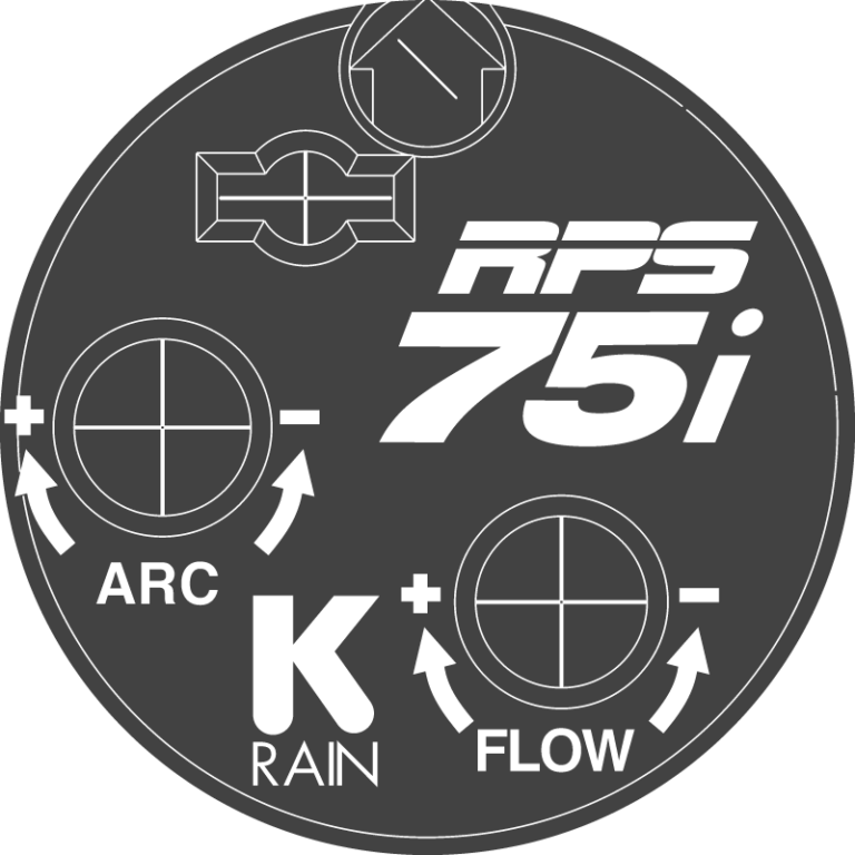 RPS75iSS Gear Drive Sprinkler KRain